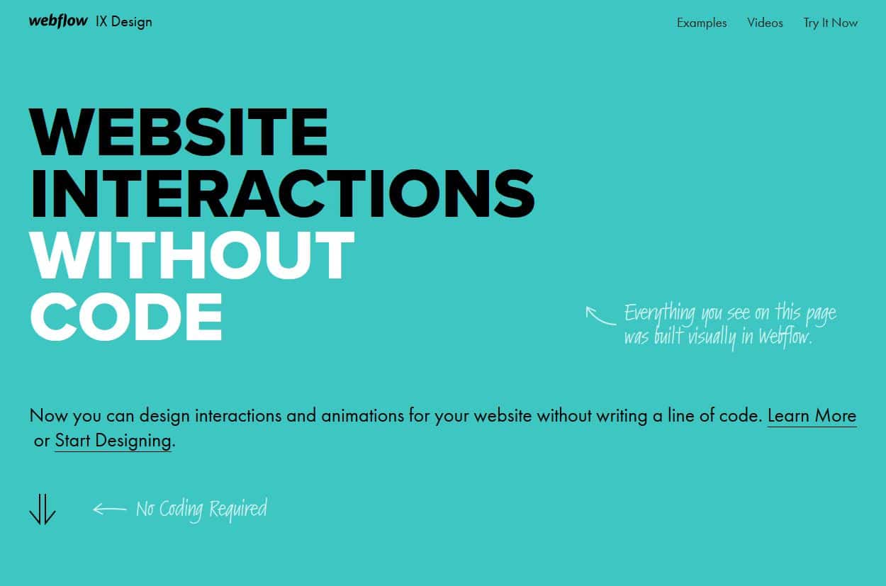 Website Interactions