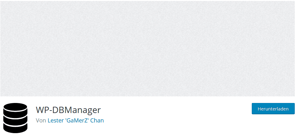 WP DBManager