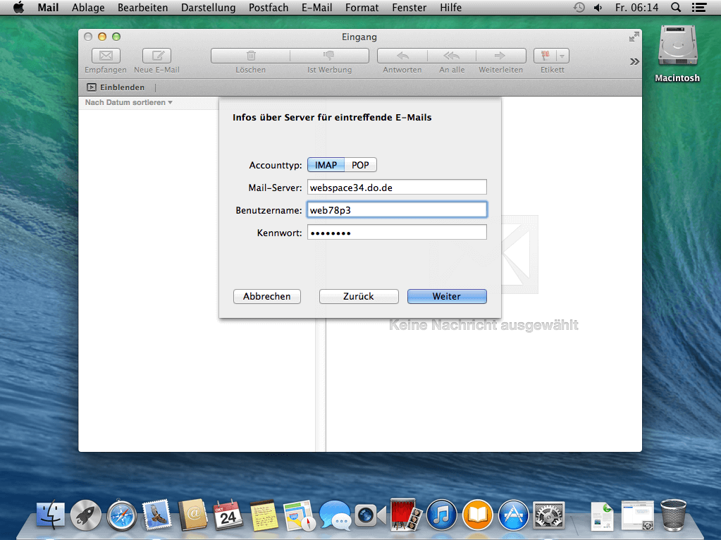 Apple Mail - IMAP
