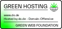 GreenWebFoundation Badge do.de