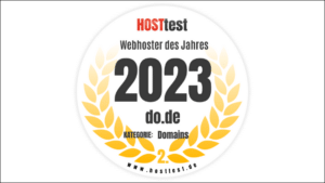 Die Domain-Offensive sichert sich den 2. Platz als Webhoster des Jahres 2023