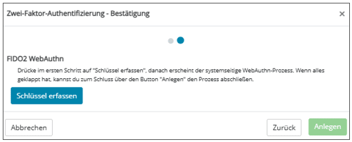 2FA-Bestätigung