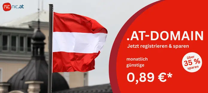 at-domain promo 89 Cent pro Monat